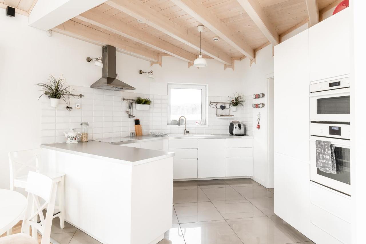 Babiogorska Perelka W Skandynawskim Stylu Z Sauna I Kominkiem Jordanow 외부 사진