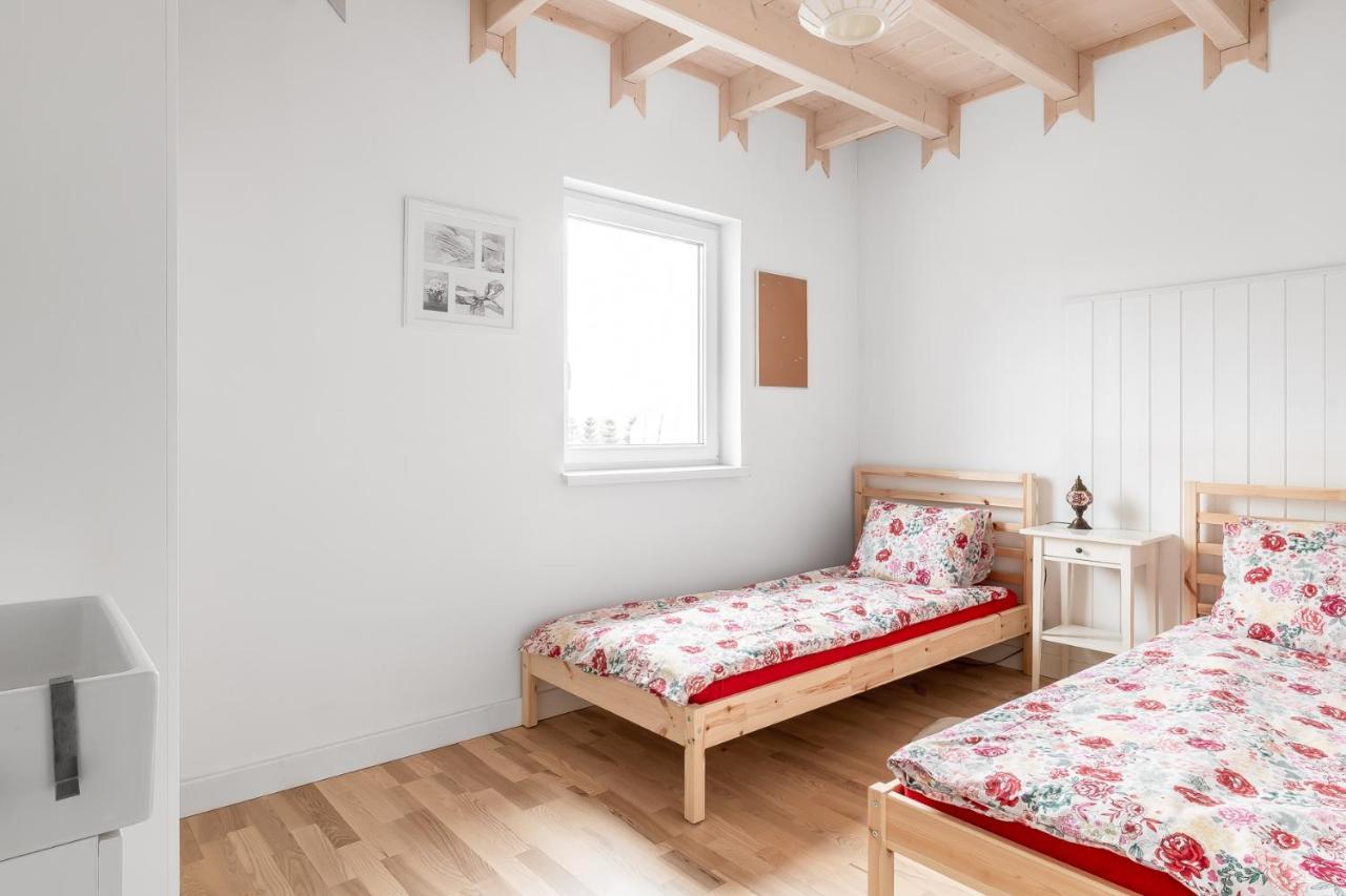 Babiogorska Perelka W Skandynawskim Stylu Z Sauna I Kominkiem Jordanow 외부 사진